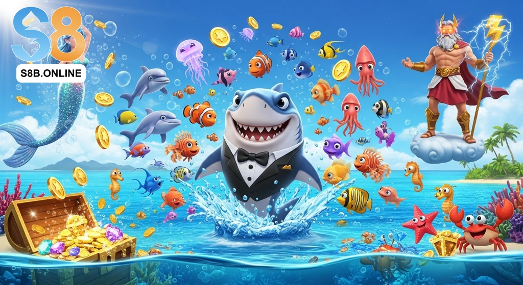 Bắn Cá S8 – Chạm Tay Giấc Mơ Bá Chủ Đại Dương