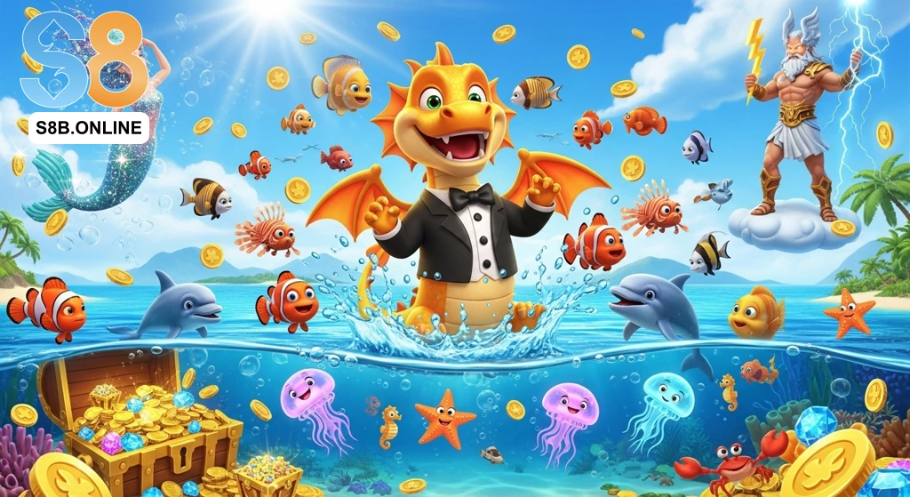 Giới thiệu sảnh Bắn Cá S8