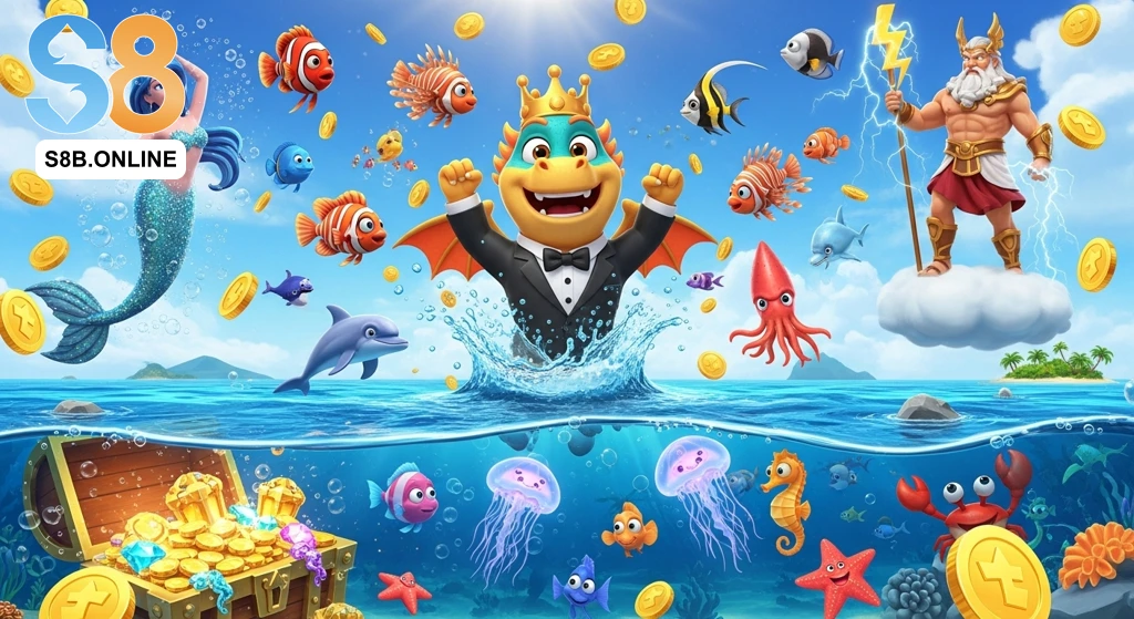 Bắn Cá Jackpot – Trải nghiệm săn hũ kịch tính với đồ họa 3D sống động