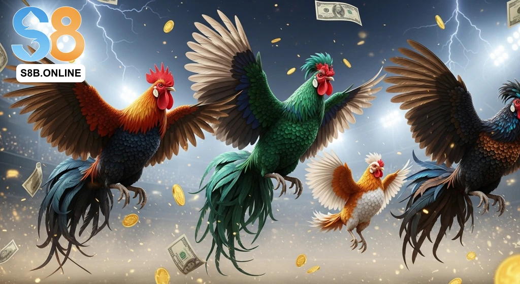 Tổng quan sảnh đá gà S8 trực tuyến