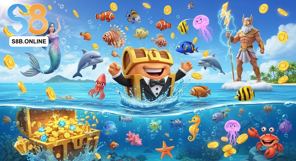 Các phòng chơi trong Bắn cá Jackpot và đặc điểm nổi bật