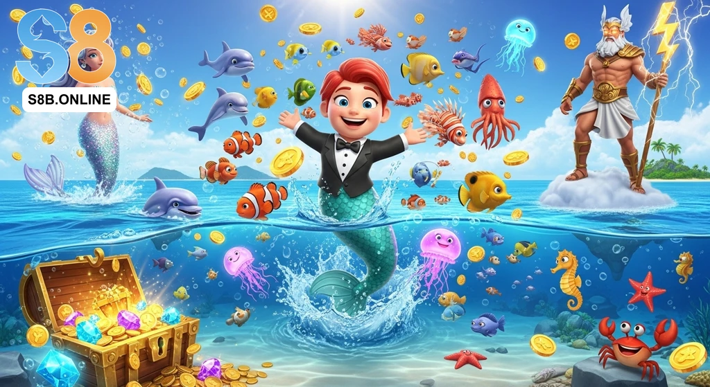 Bắn Cá Thần Tài S8 – Lối Chơi Dễ Nắm, Săn Cá Hấp Dẫn