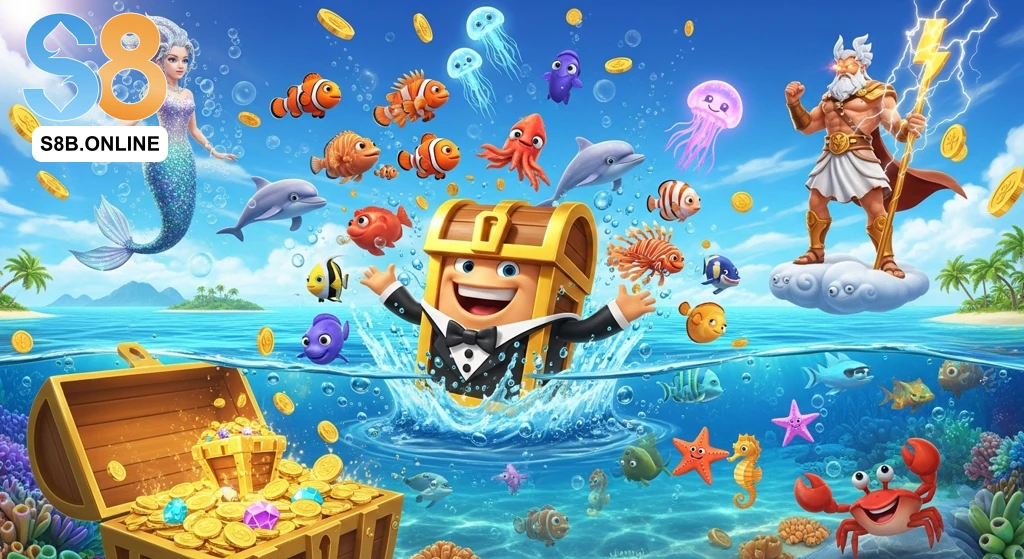 Bắn Cá Thần Tài S8 - Chơi Dễ, Sinh Lời Khôn Ngoan