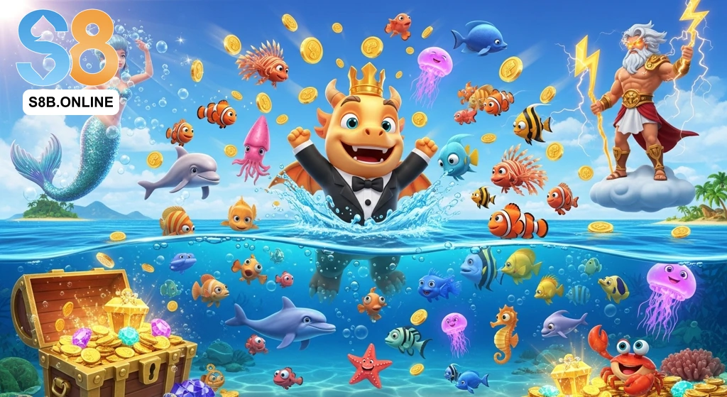 Tựa game bắn cá nổi bật năm 2024