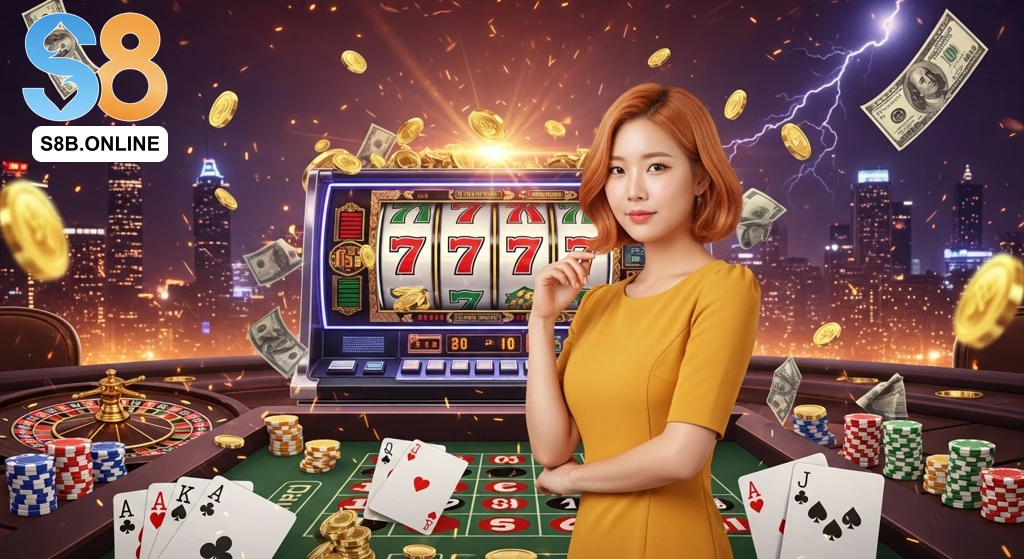 Hướng dẫn 4 bước chơi nổ hũ S8